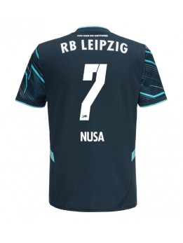 RB Leipzig Antonio Nusa #7 Ausweichtrikot 2024-25 Kurzarm